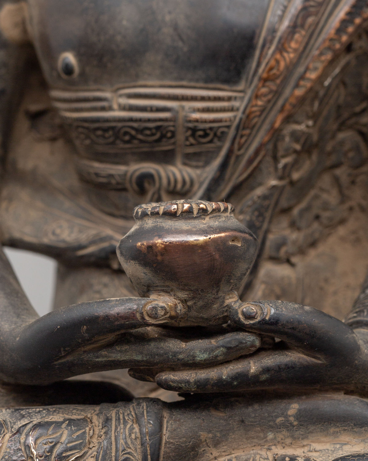 Traditional Sacred Amitabha Buddha Statue | Symbol of Infinite Light