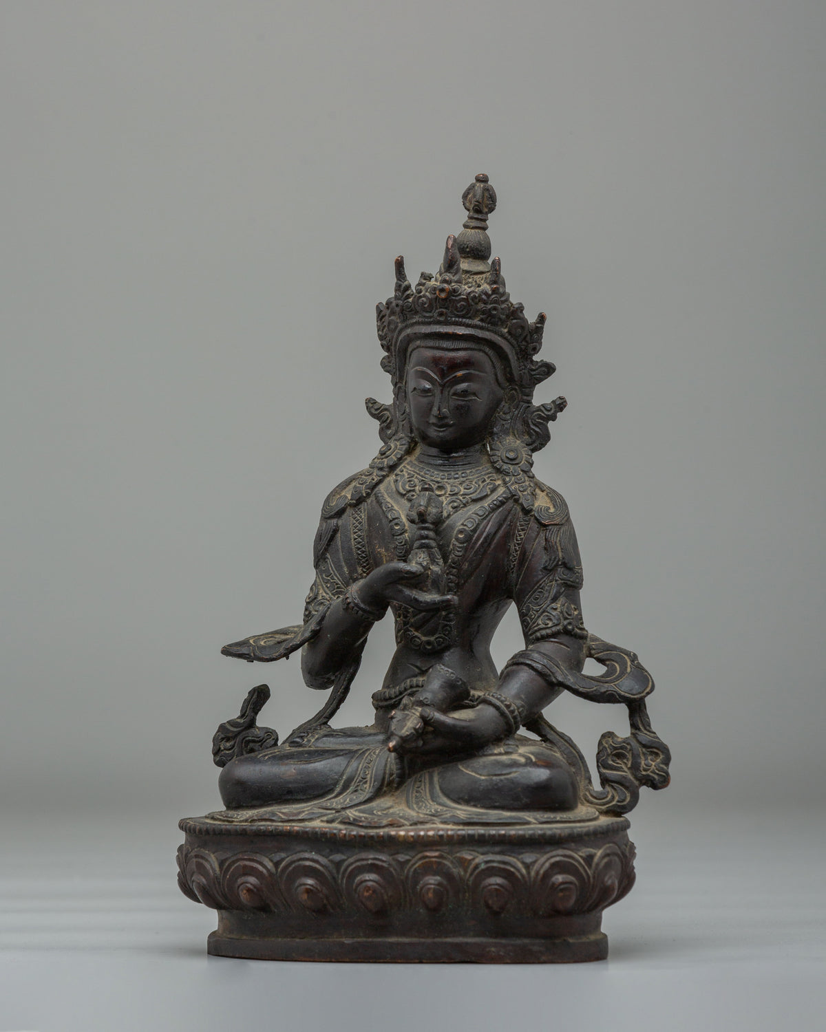 Tibetan Vajrasattva Buddhist Statue | Purification Deity