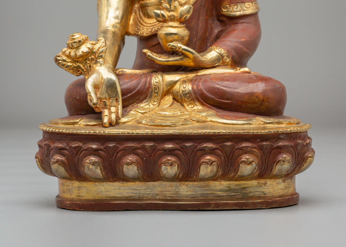Bhaisajyaguru Buddhist Statue | Traditional Spiritual Home Decor