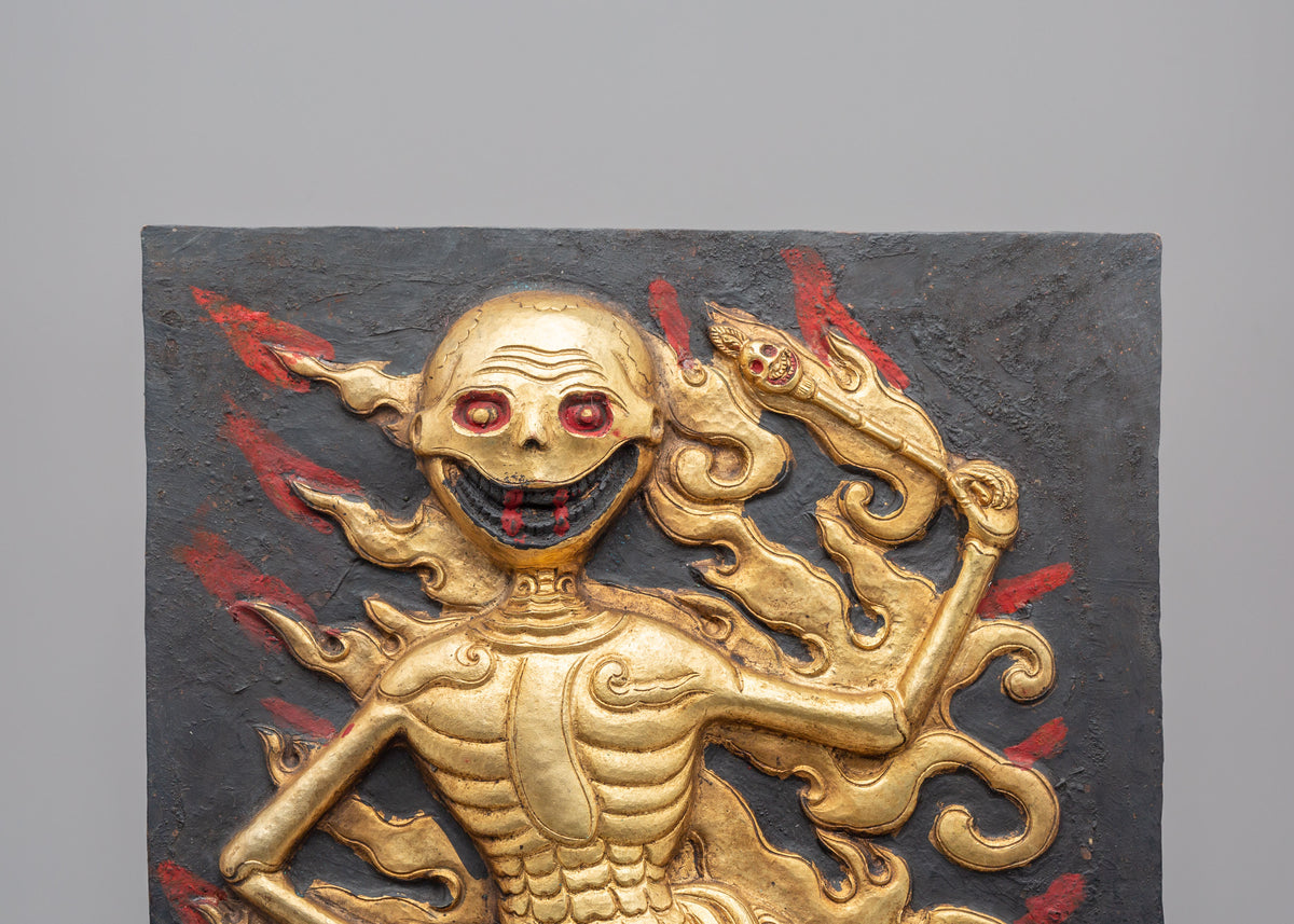 Tibetan Chitipati Wall Decor | A Symbol of Impermanence