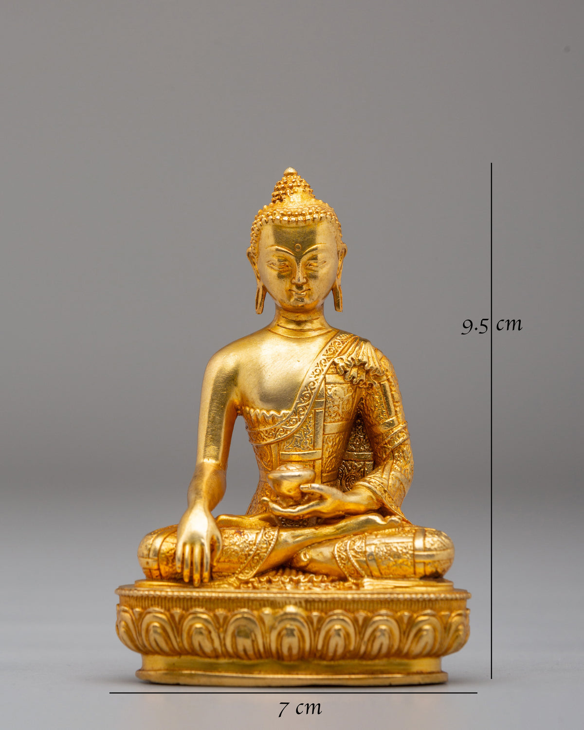 Enlightened Gautama Buddha Statue | Shakyamuni Buddha for Altar Decor