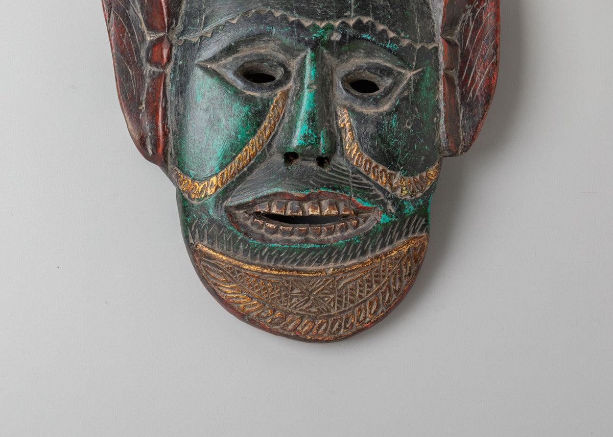 Decorative Art Mask Wall Hanging | Spiritual Home Decor