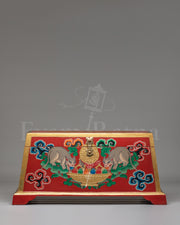 Traditional Tibetan Box for Home Decor  