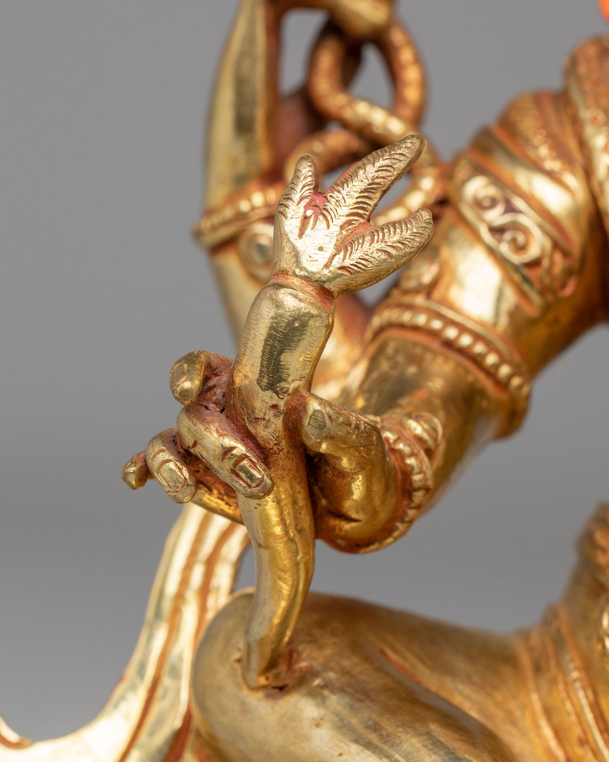 Handcrafted Ganesh Altar Statue | Hindu Deity Figurine for Spiritual Home Decor