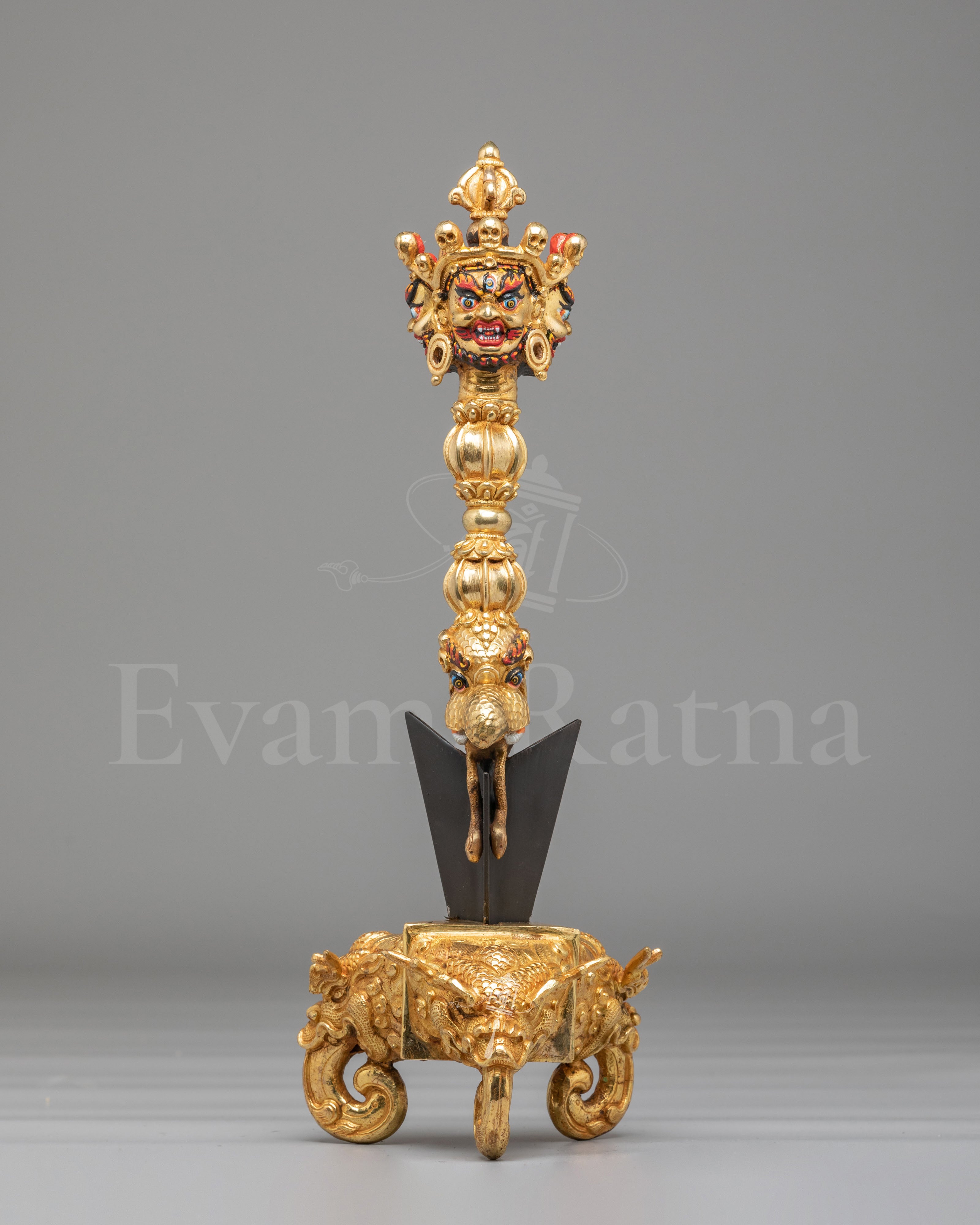 Traditional Buddhist Ceremonial Dagger Phurba