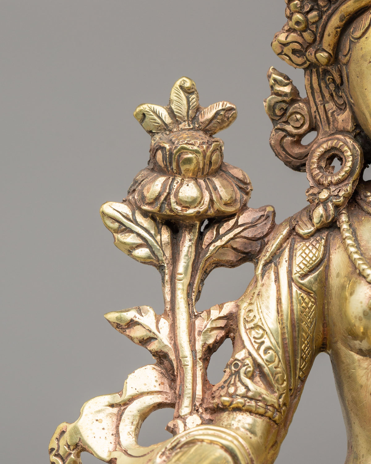 Green Tara Sacred Buddhist Statue | Divine Goddess of Compassion