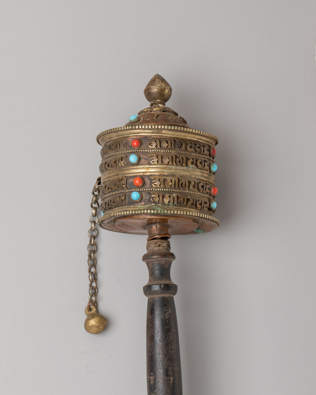 Traditional Mani Prayer Wheel | Tibetan Buddhist Ritual Object