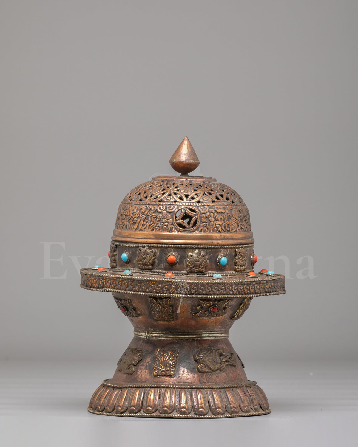 Sacred Buddhist Offering Incense Burner