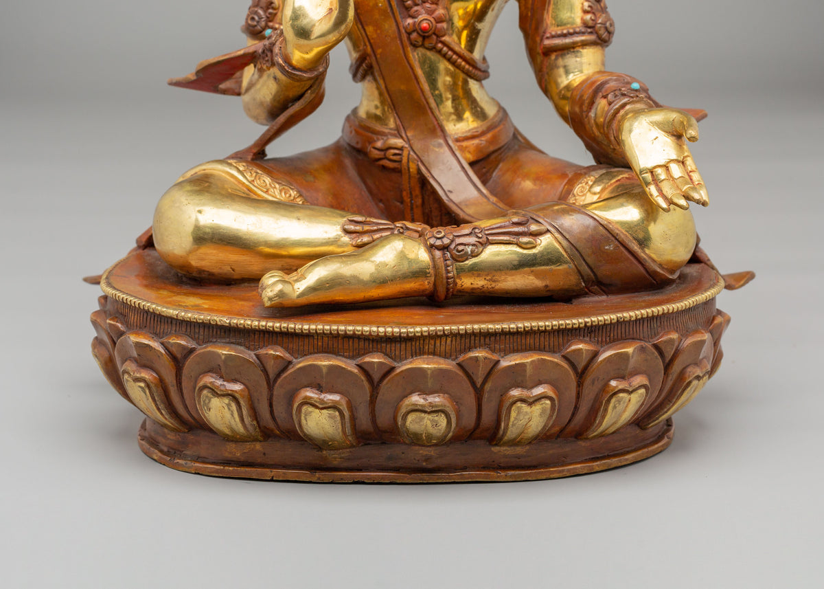 Mahasiddha Naropa Buddhist Sculpture | Handmade Tibetan Art