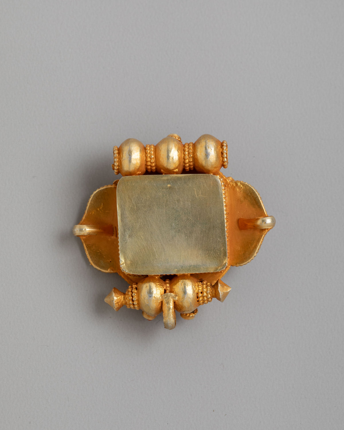 Traditional Conch Ghau Box Locket | Buddhist Locket for Altar and Prayer