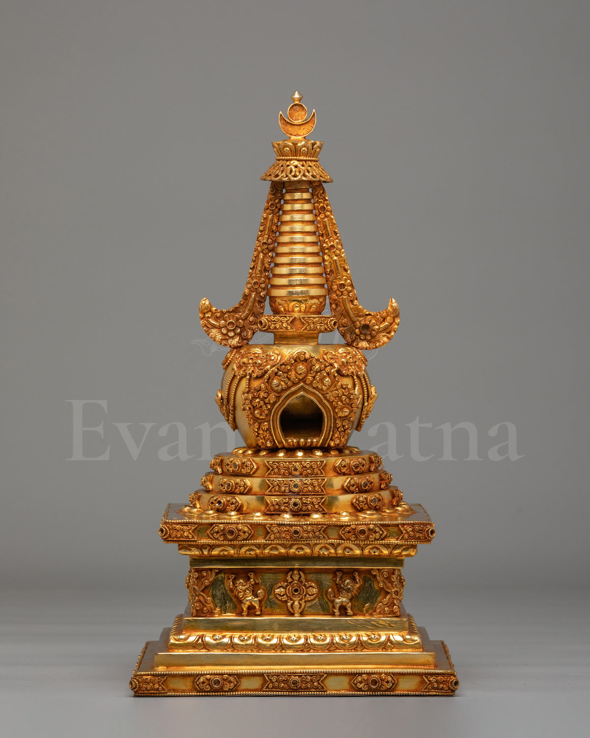 Handmade Buddhist Namgyal Chorten Stupa  