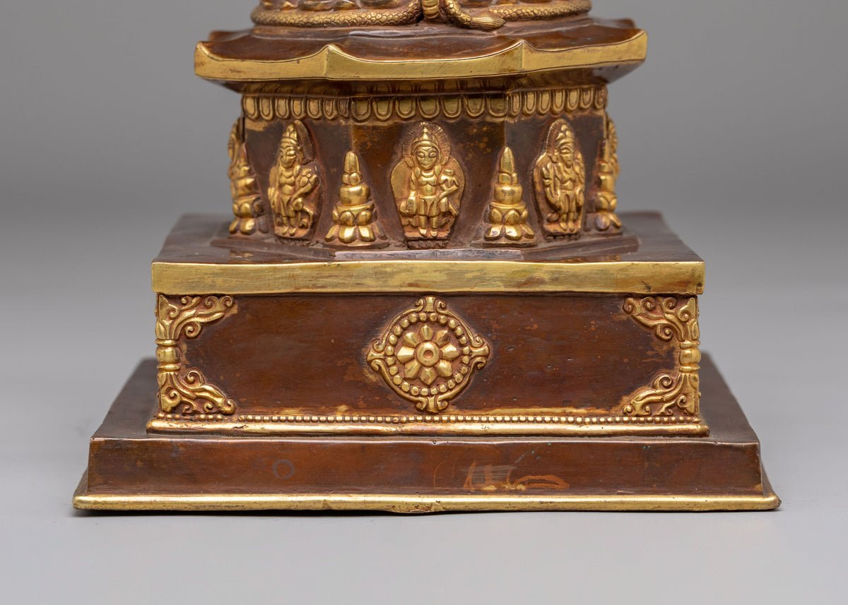 Buddhist Stupa for Meditation Practice | Spiritual Home Decor