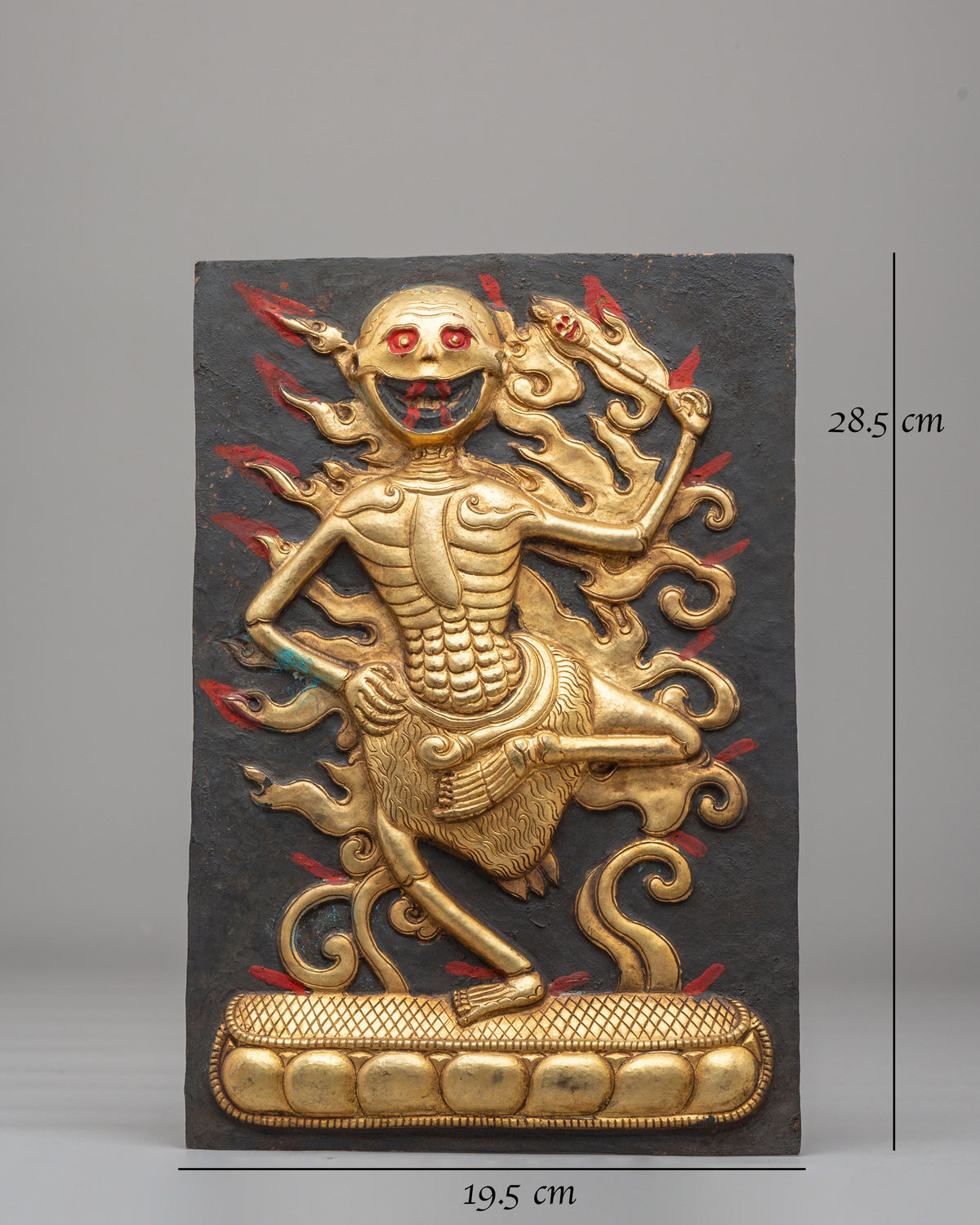 Chitti Pati Wall Hanging for Buddhist Altar | Tibetan Artwork for Meditation