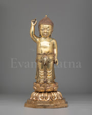Buddhist Shrine Gautama Buddha Statue  