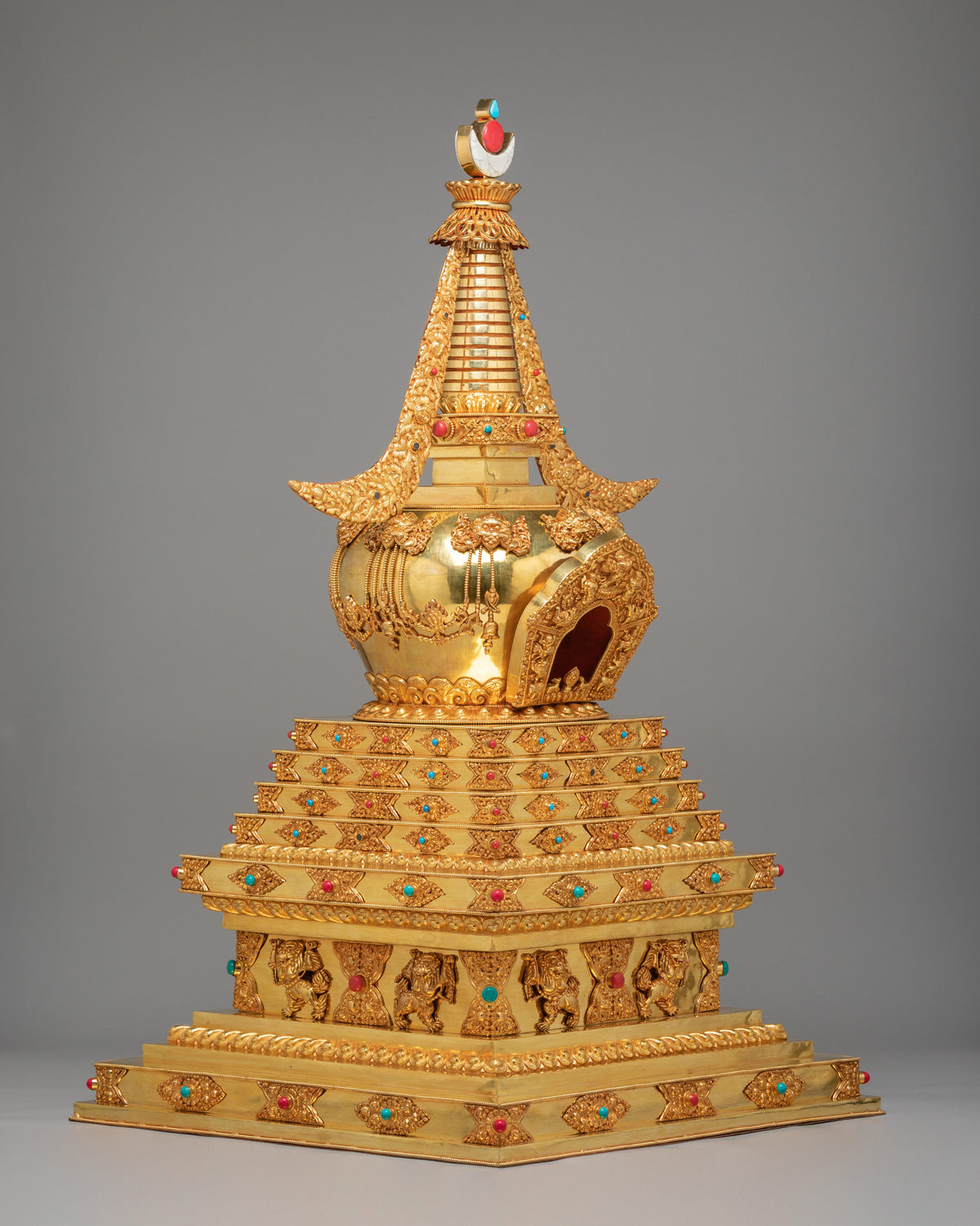 Exclusive Himalayan Enlightenment Stupa | Spiritual Home Decor