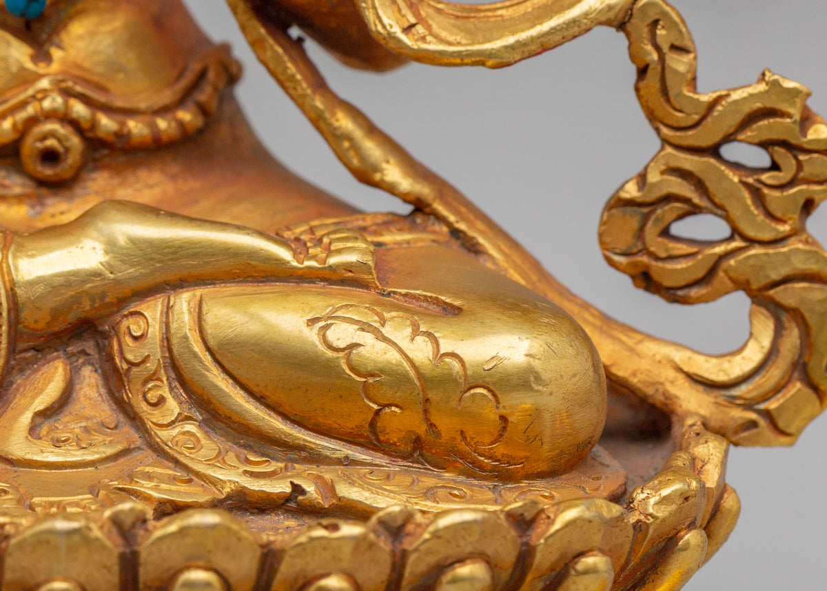 Buddhist Shrine Maha Manjushri Statue | Maha Manjushri Bodhisattva Sculpture