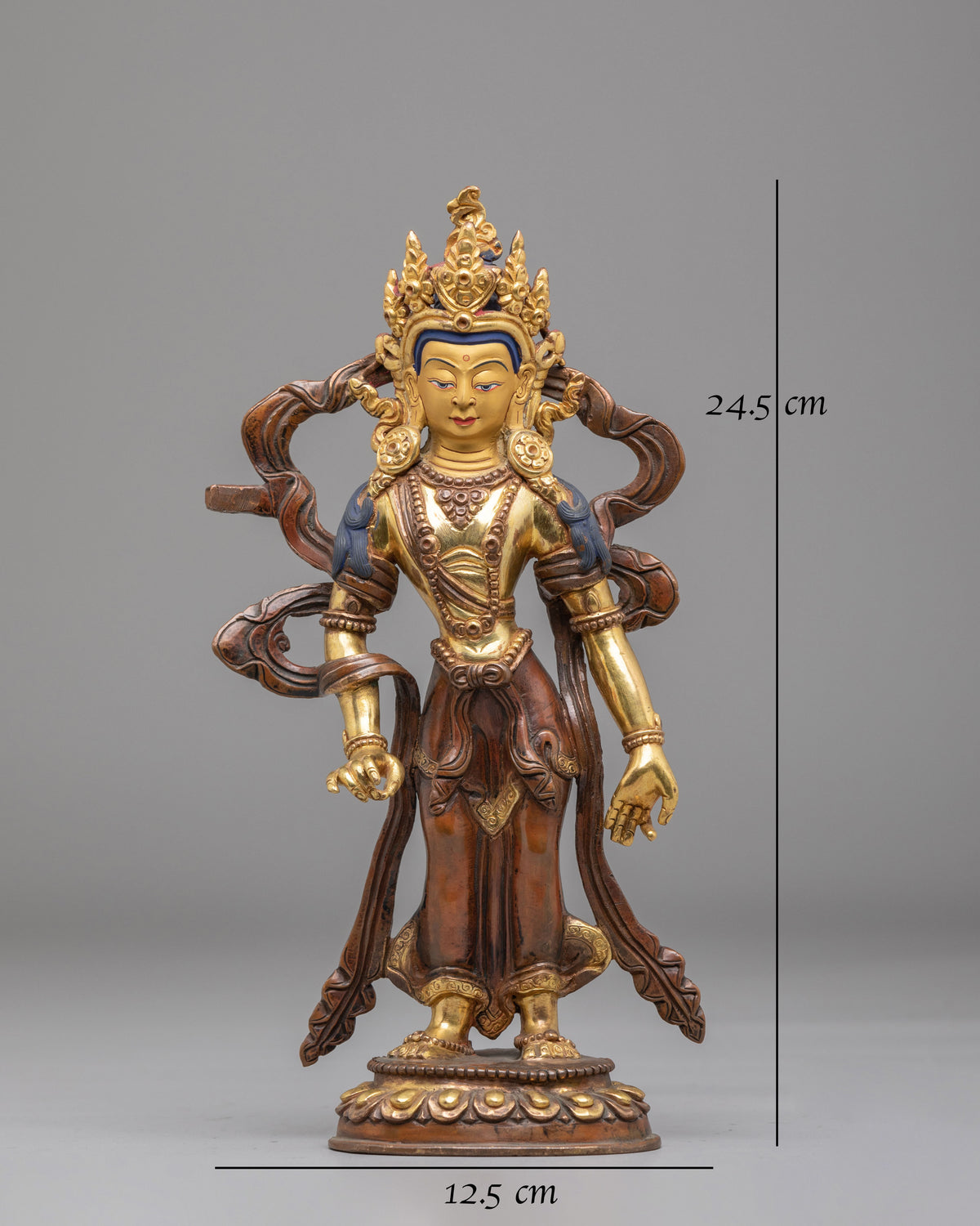 Sacred Green Tara Standing Statue | Divine Feminine Energy