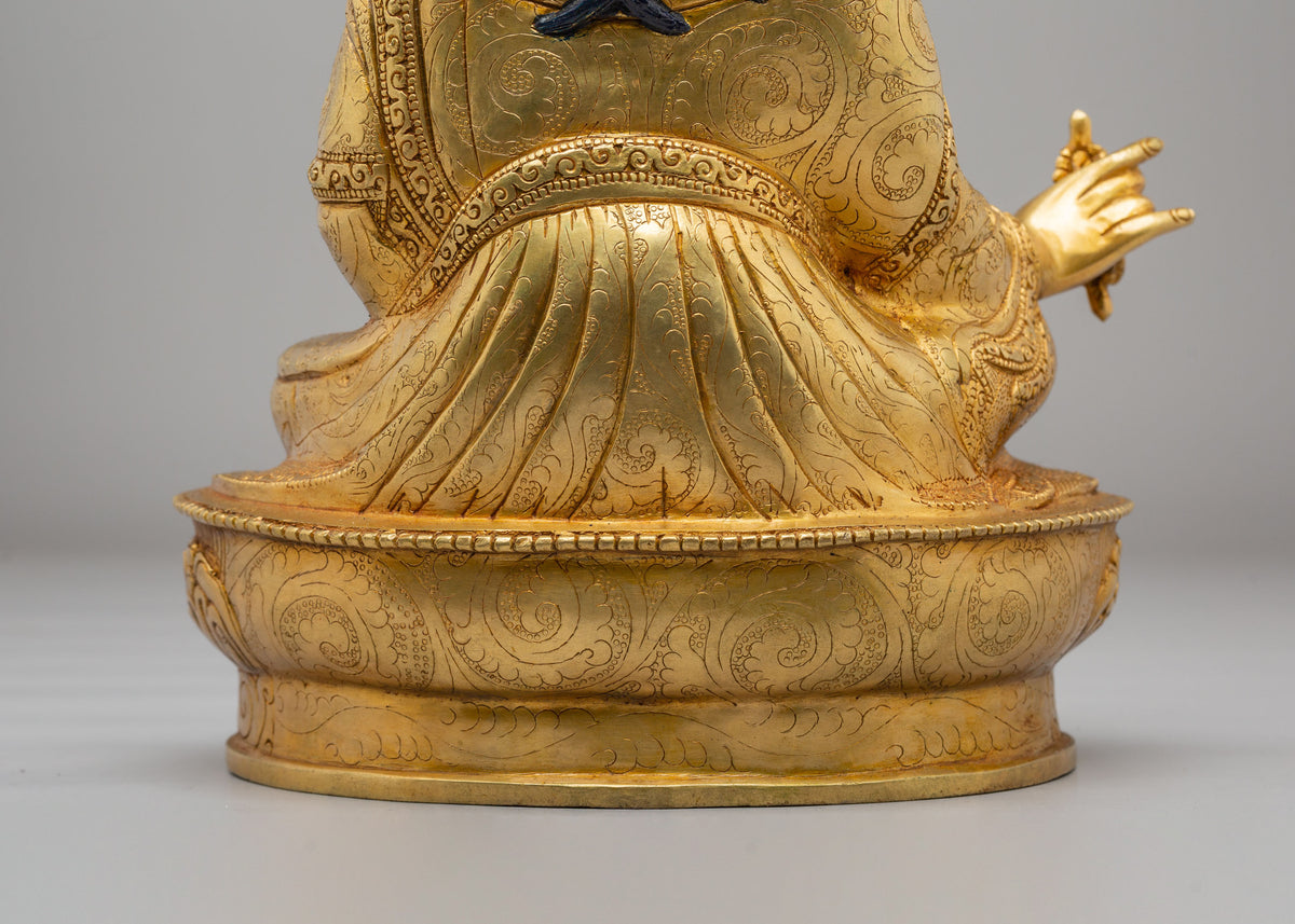 Guru Rinpoche Statue for Buddhist Shrine | Sacred Symbol of Wisdom