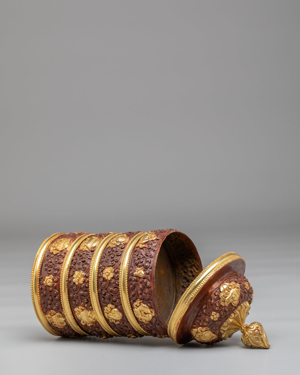 Buddhist Ritual Rice Pot | Sacred Offering Vessel for Meditation and Ceremonies