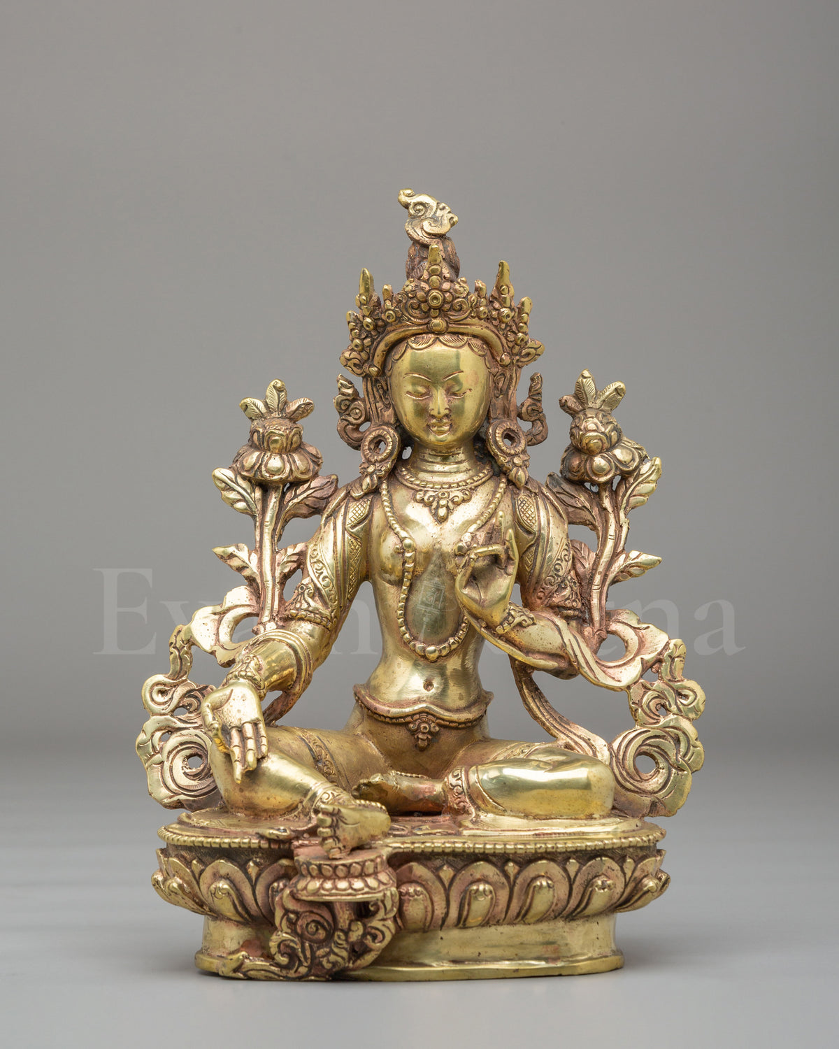 Green Tara Sacred Buddhist Statue 