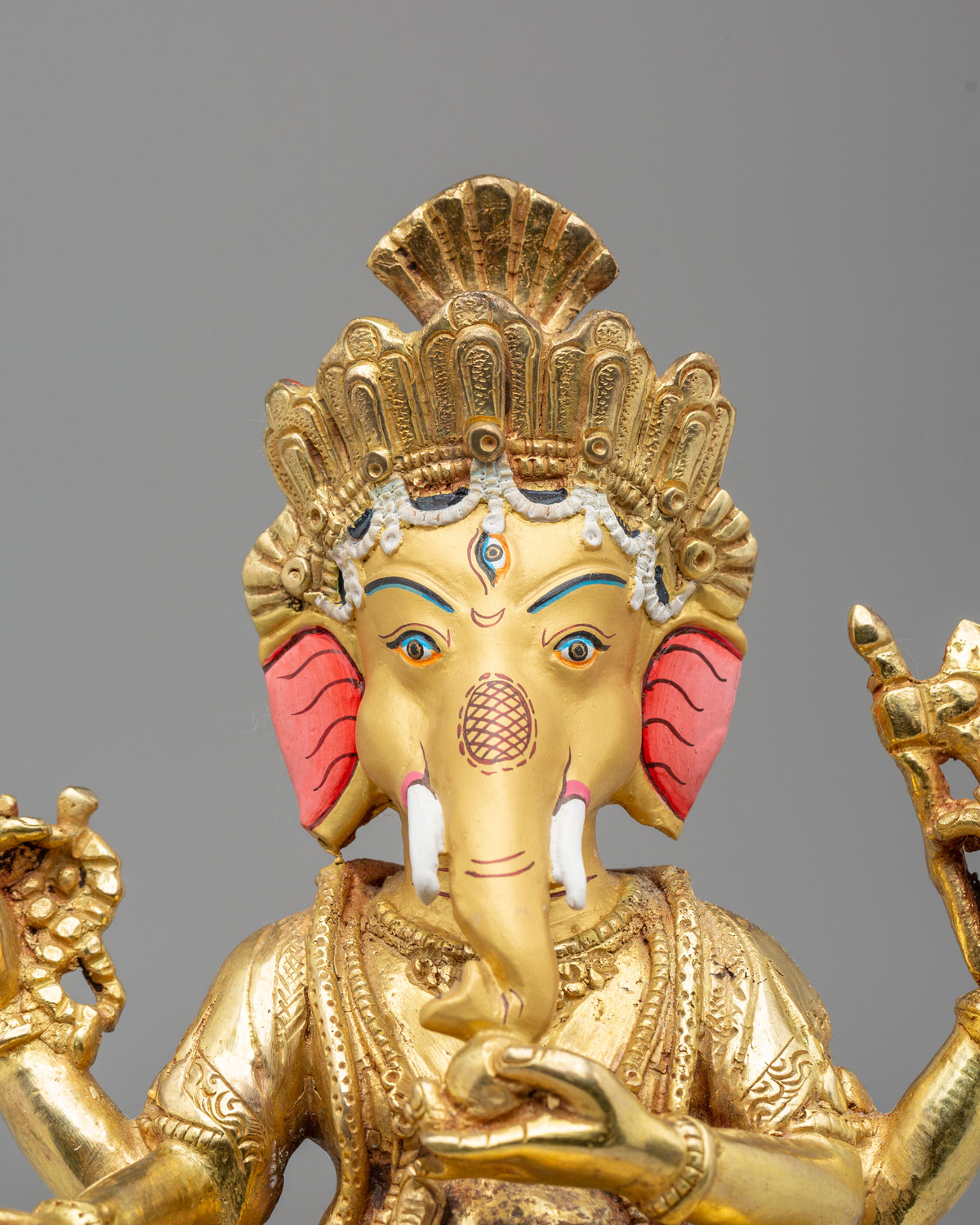 Sacred Spiritual Ganesh Altar Statue | Symbol of Wisdom and Prosperity