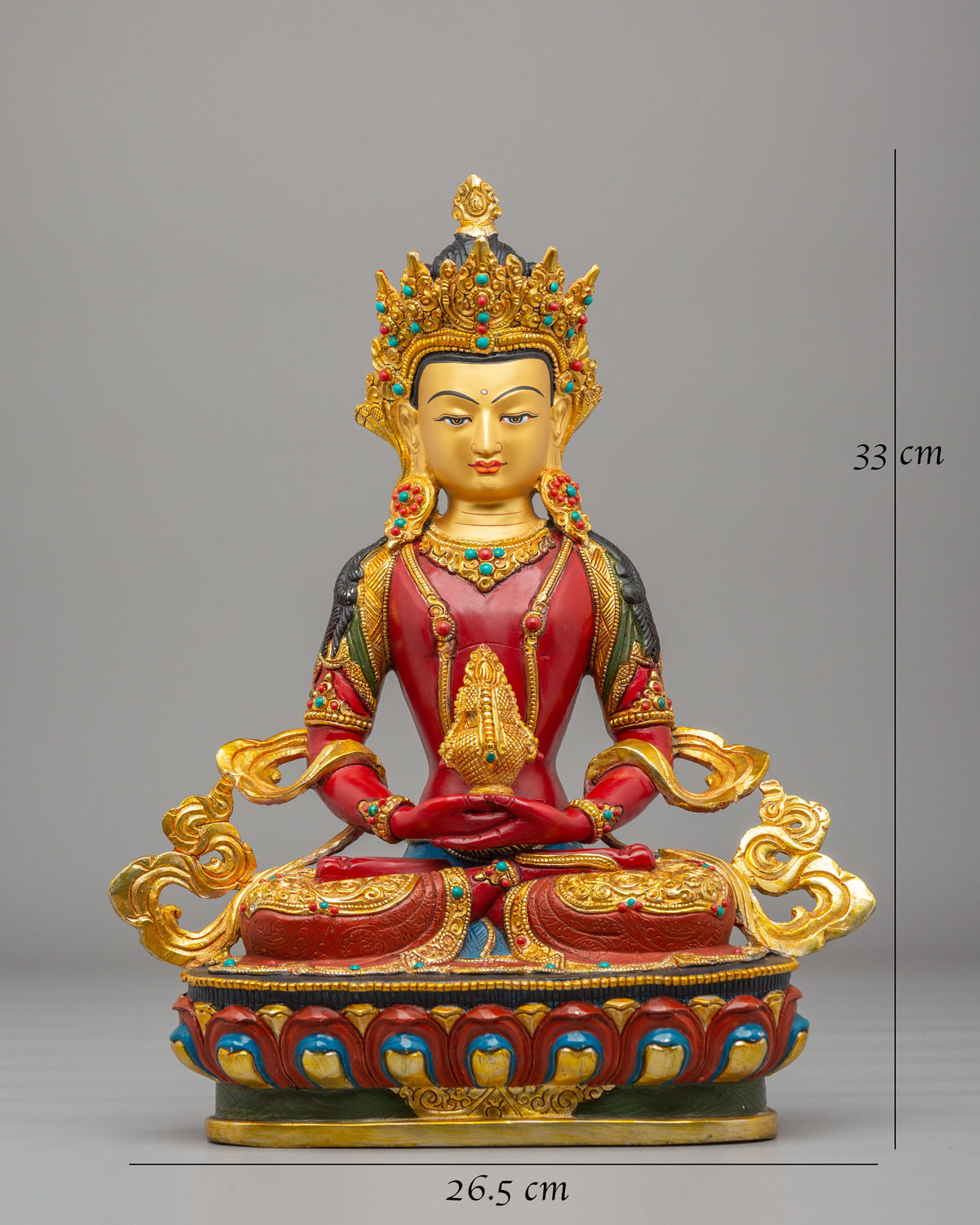 Amitayus Buddhist Longevity Statue | Symbol of Long Life and Spiritual Blessings