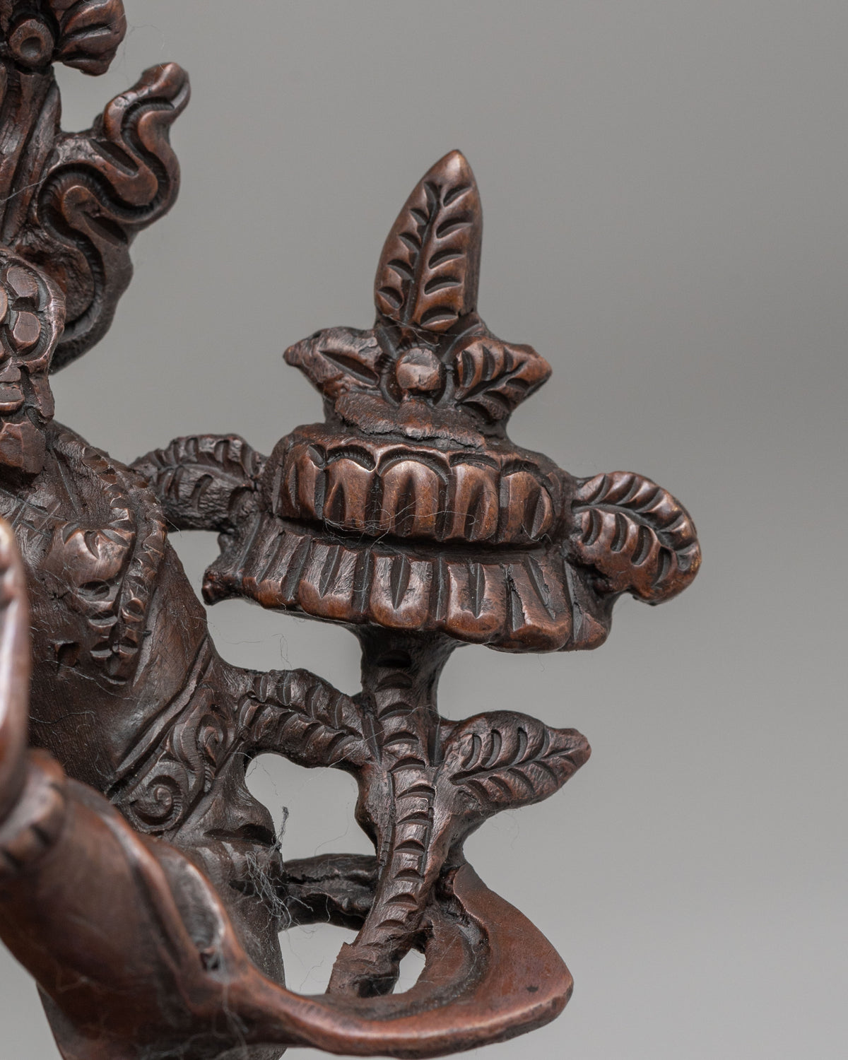 Traditional Tibetan Manjushri Sculpture | Spiritual Altar Decor