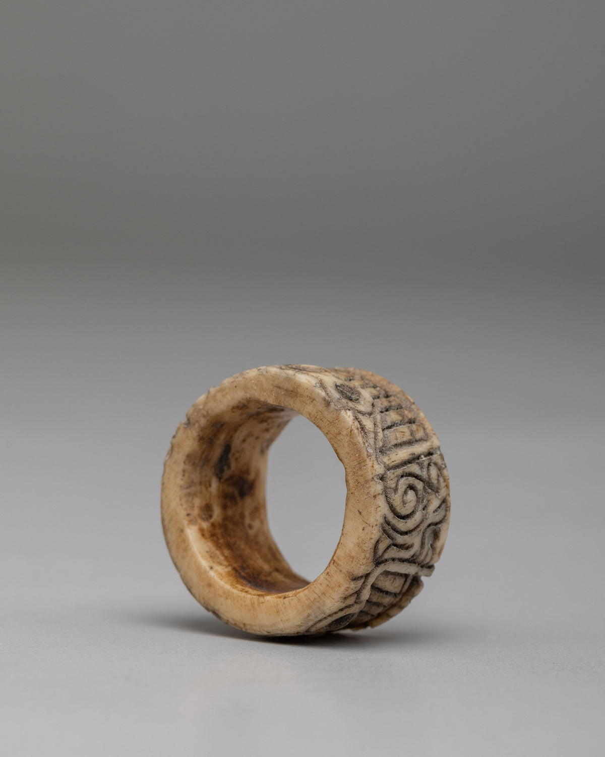 Handcrafted Tibetan Skull Ring | Spiritual Protection Jewelry