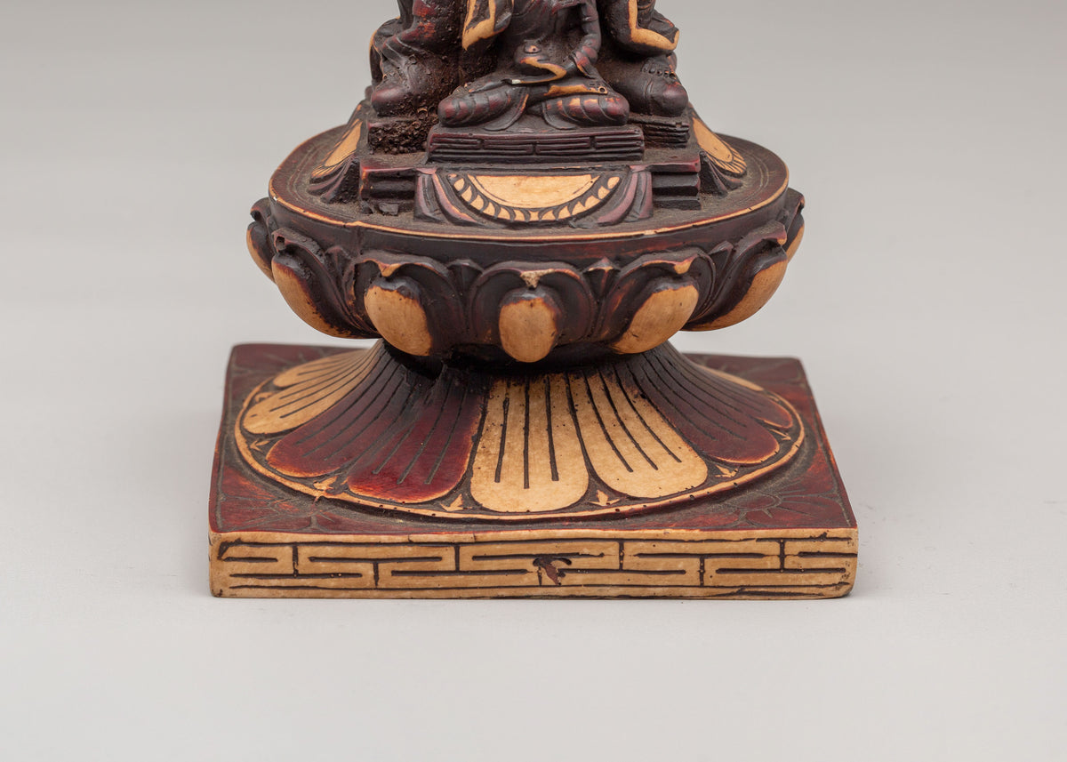 Tibetan Spiritual Five Buddha Stupa | Meditation Altar Home Decor