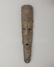 Himalayan Wooden Mask Wall Hanging | Handcrafted Wood Art