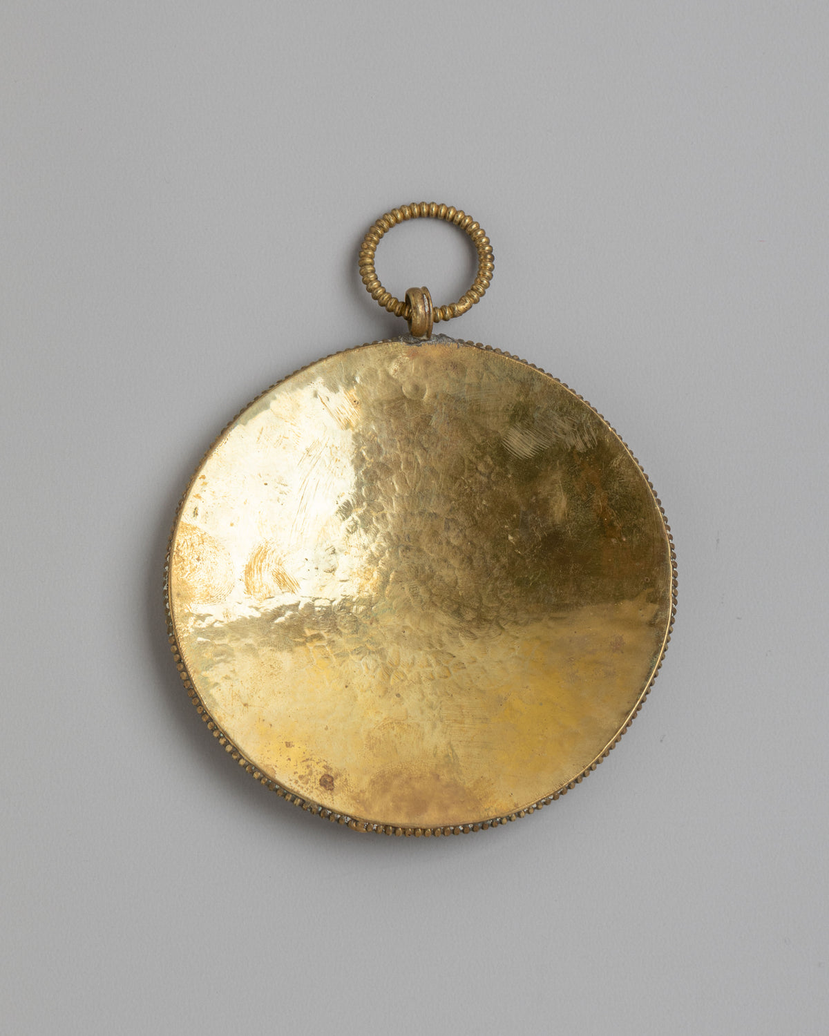 Tibetan Melong Mirror for Buddhist Practice | Bronze Ritual Artwork