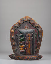 Handcrafted Tibetan Kalachakra Wall Art 