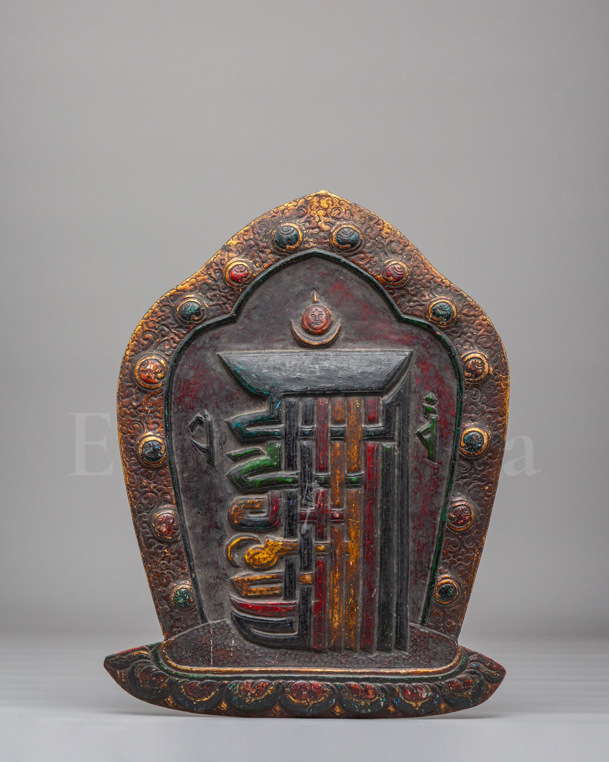 Handcrafted Tibetan Kalachakra Wall Art 