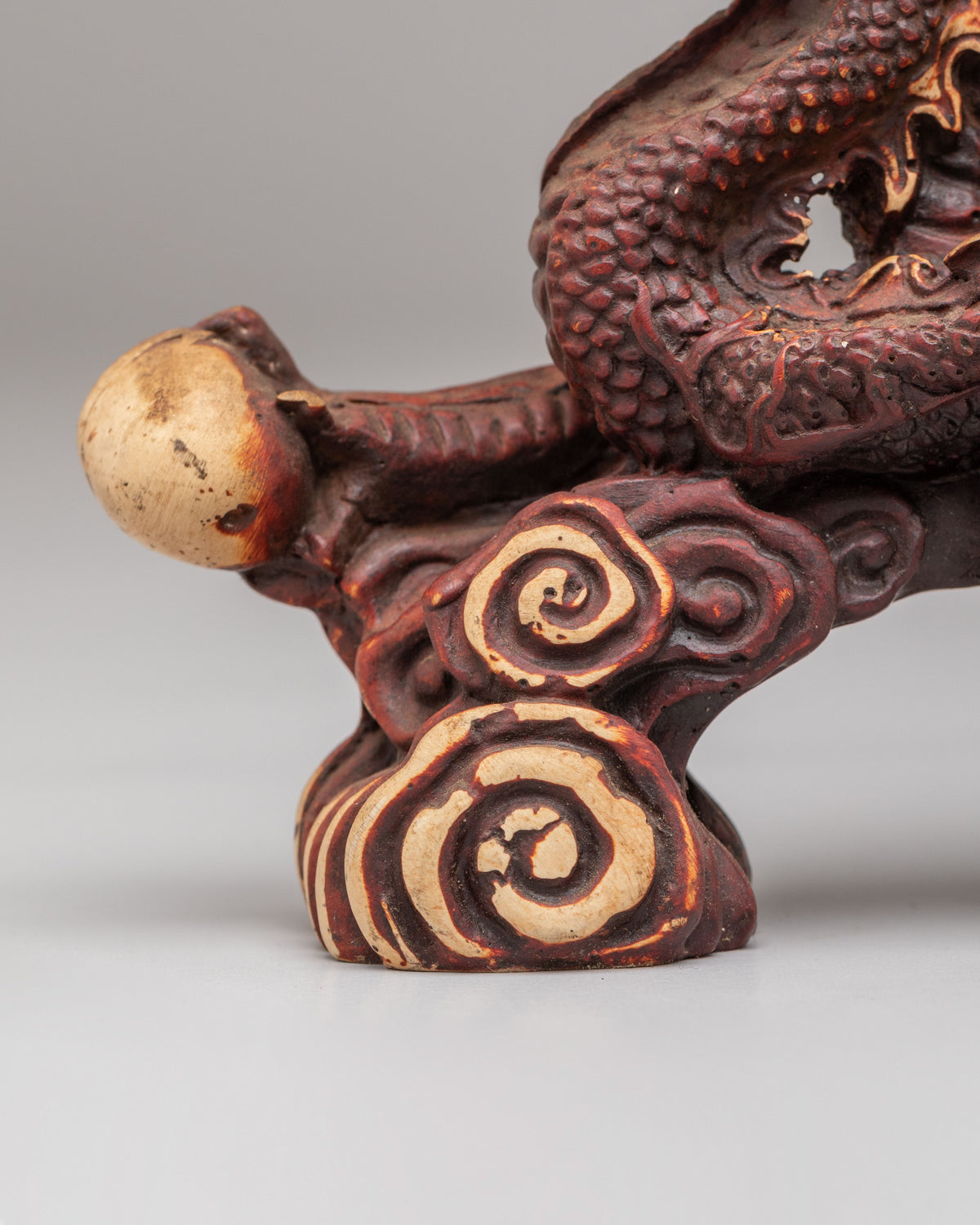 Himalayan Decorative Dragon Artwork | Yak Bone Powder Sculpture