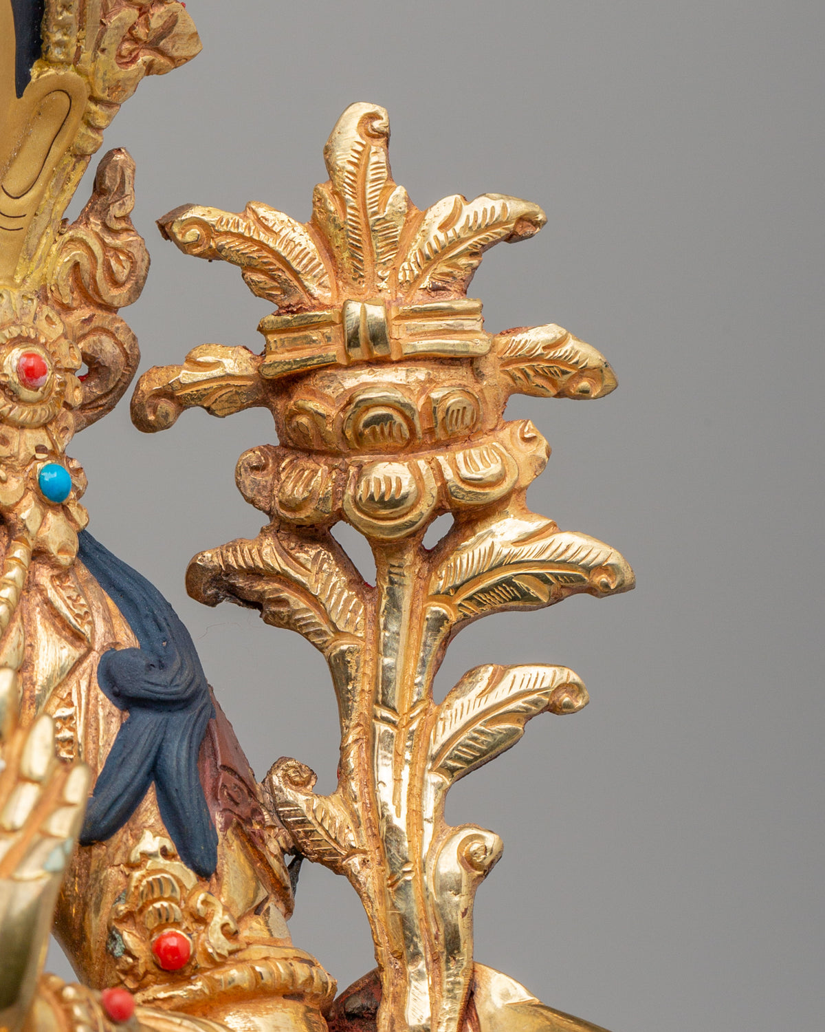 Manjushri Statue For Buddhist Altar | Handcrafted Spiritual Decor