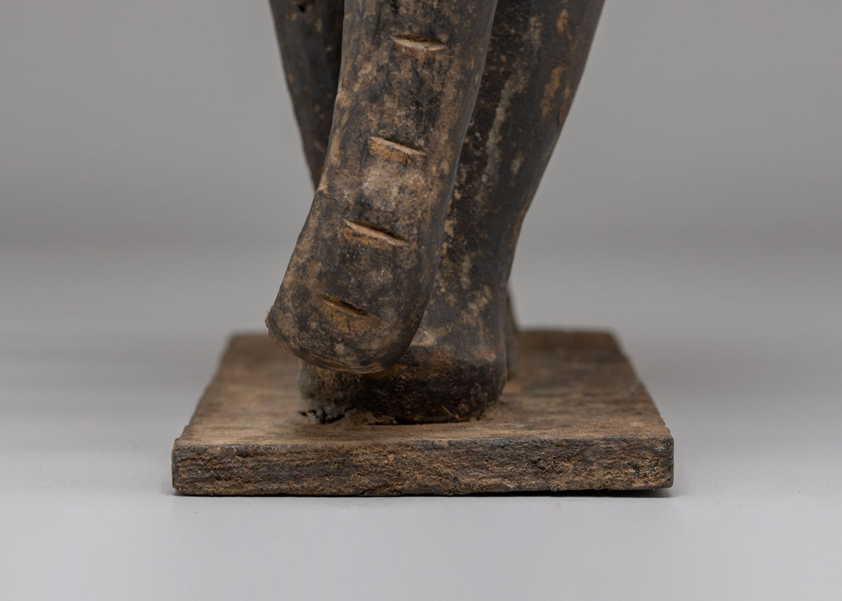 Elephant Wood Carving Statue | Perfect for Home Decor