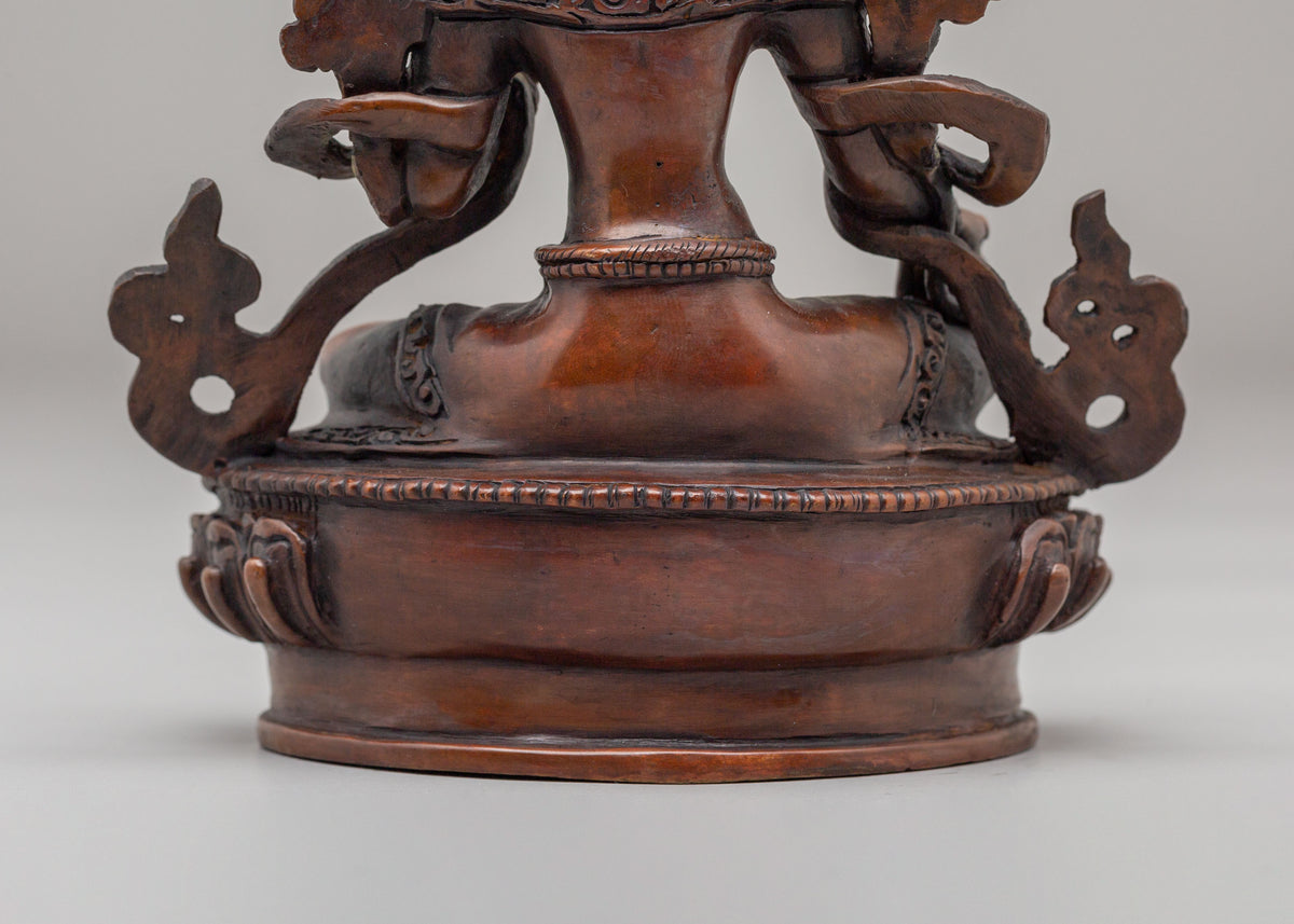 Traditional Buddhist Green Tara Statue | Symbol of Compassion and Protection