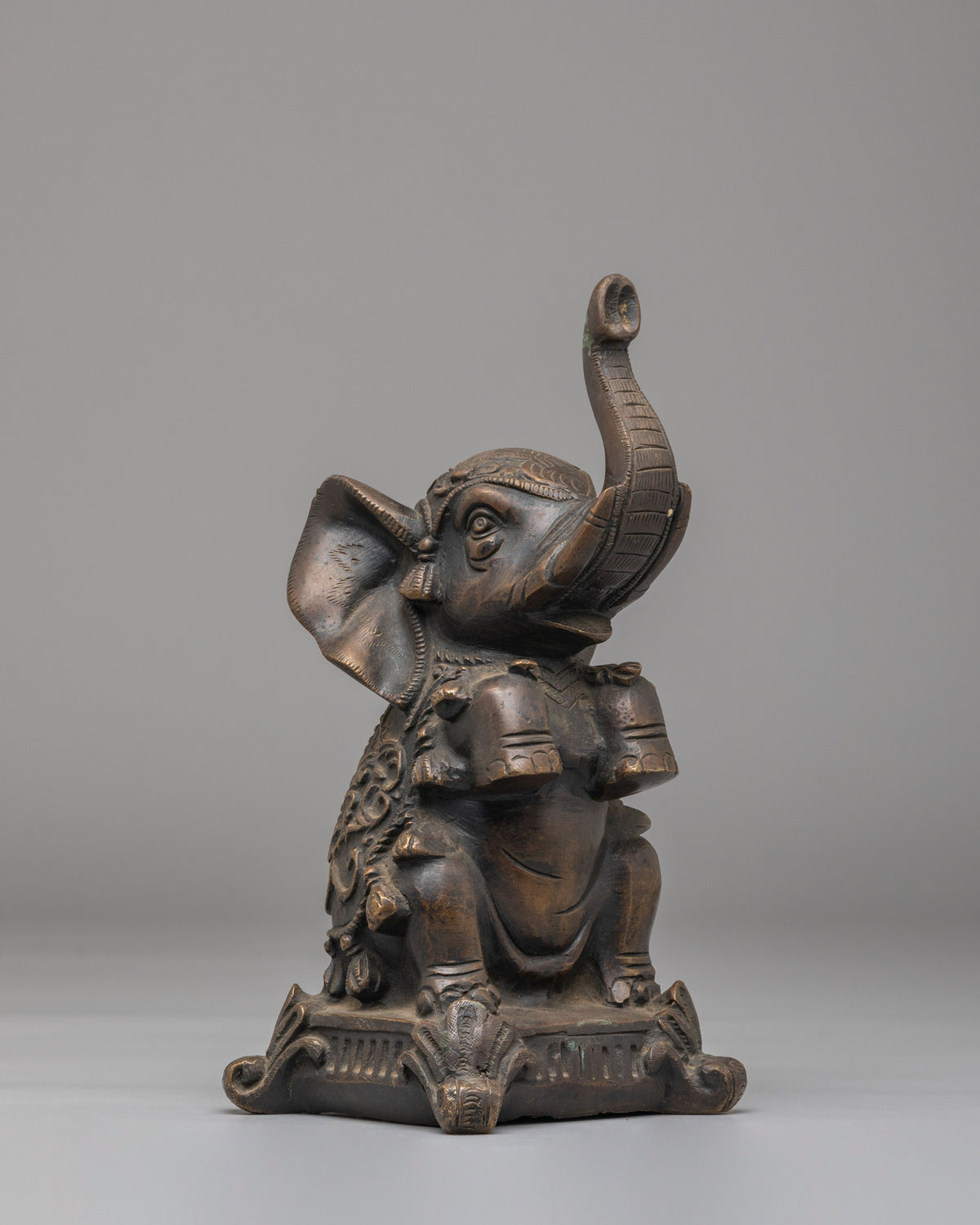 Handcrafted Elephant Sculpture Set | Spiritual Home Decor