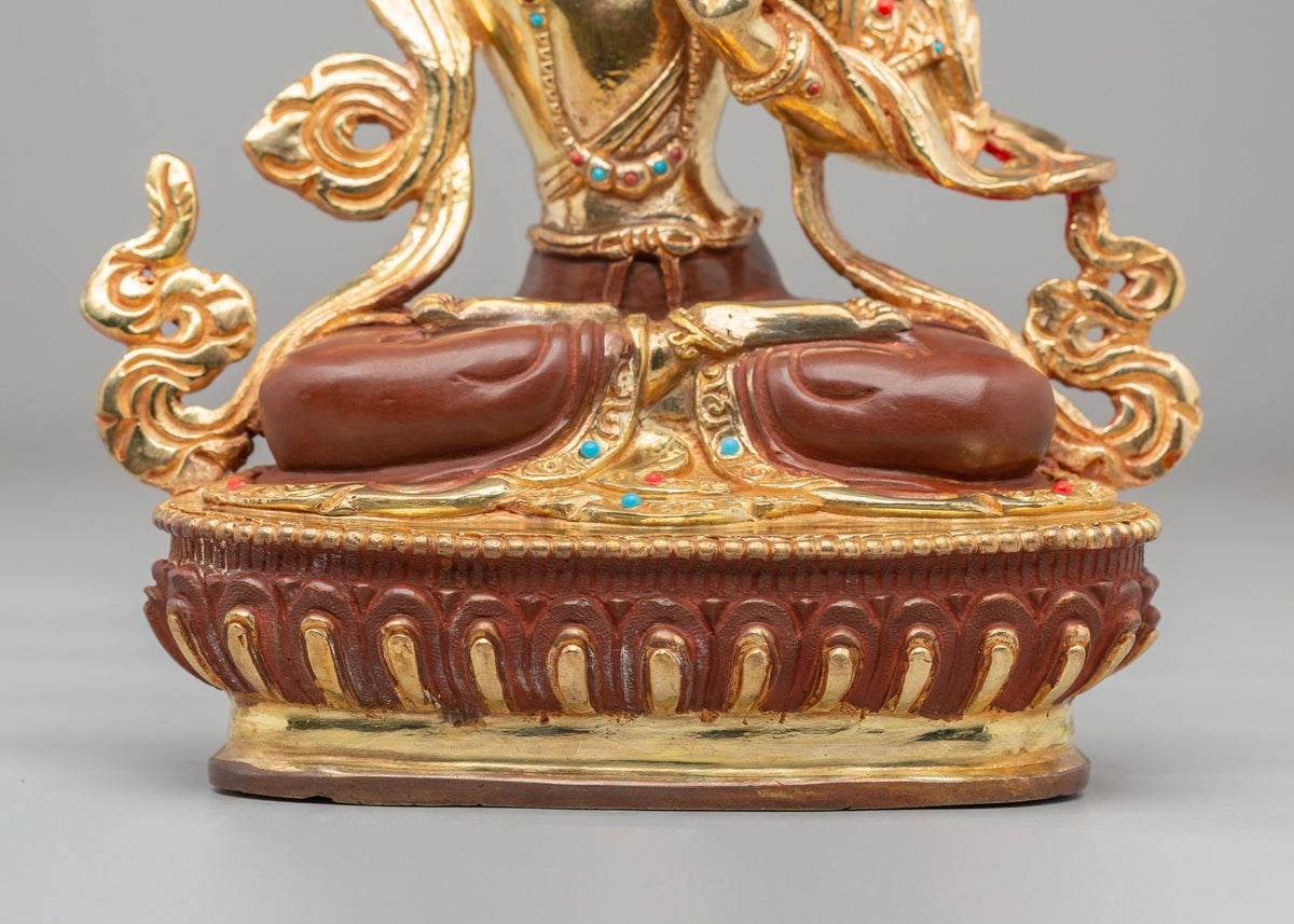 Himalayan Manjushri Buddhist Statue | Perfect for Spiritual Home Decor