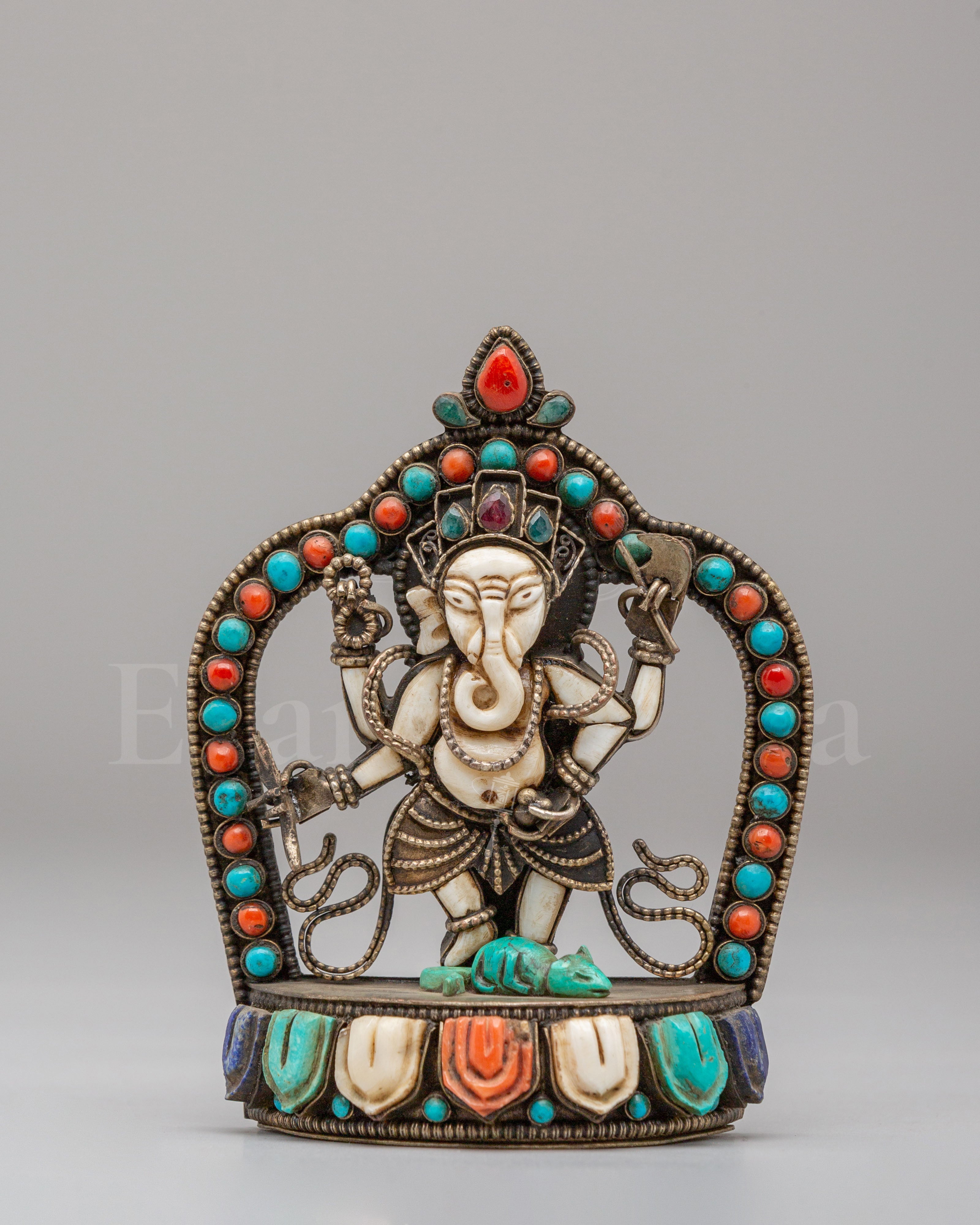 Handmade Standing Ganesh Statue