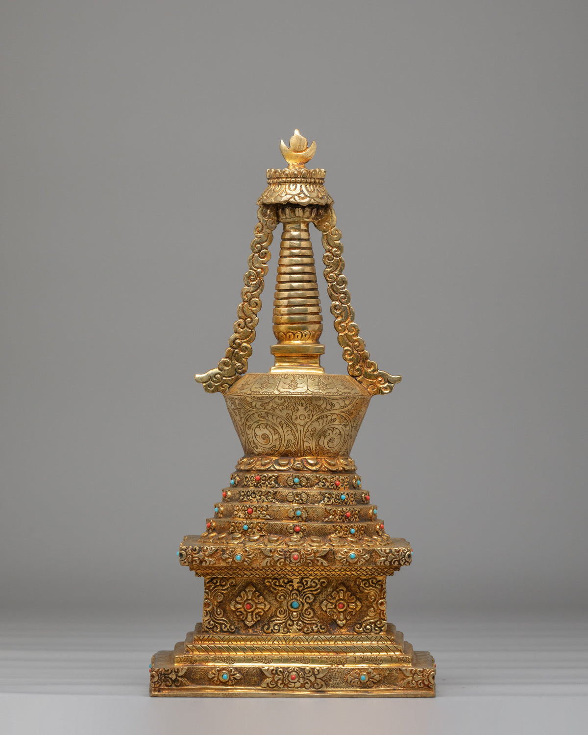 Traditional Tibetan Shrine Stupa | Namgyal Chorten Stupa