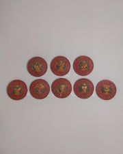 Tibetan Altar Eight Auspicious Symbols Set