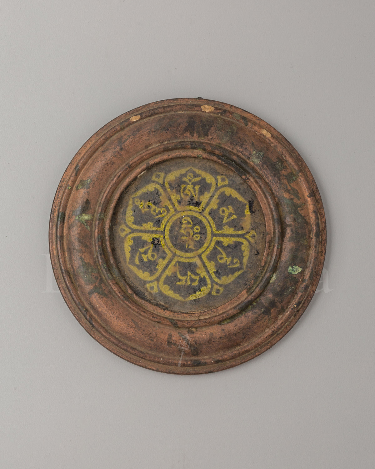 Tibetan Mantra Carved Wall Hanging