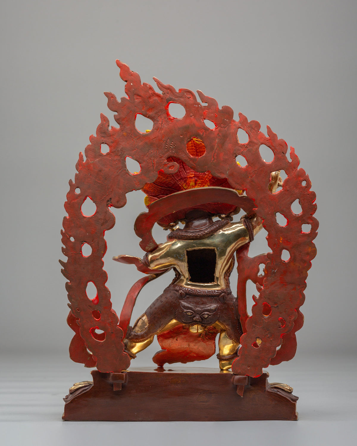Vajrapani Buddhist Protector Sculpture | Symbol of Power and Protection