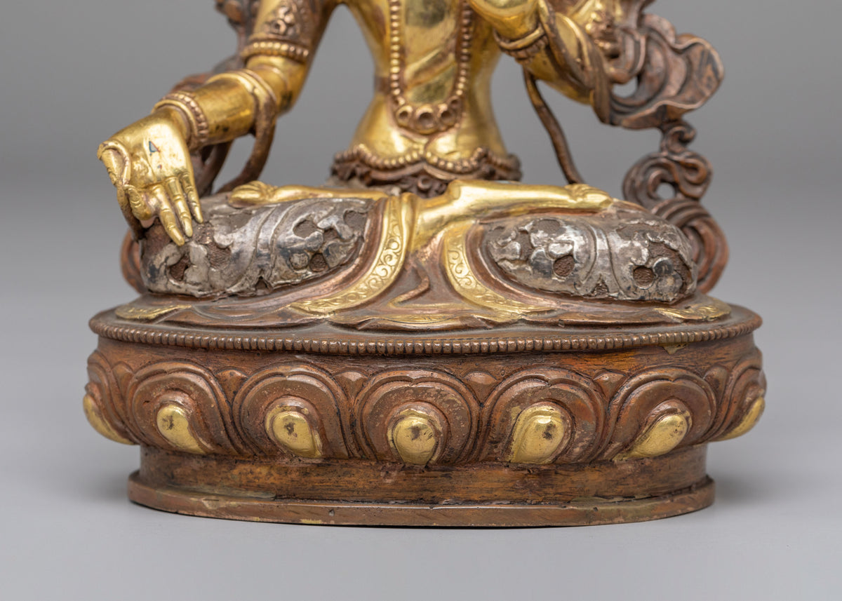Seven-Eyed Altar White Tara Statue | A Symbol of Compassion and Healing