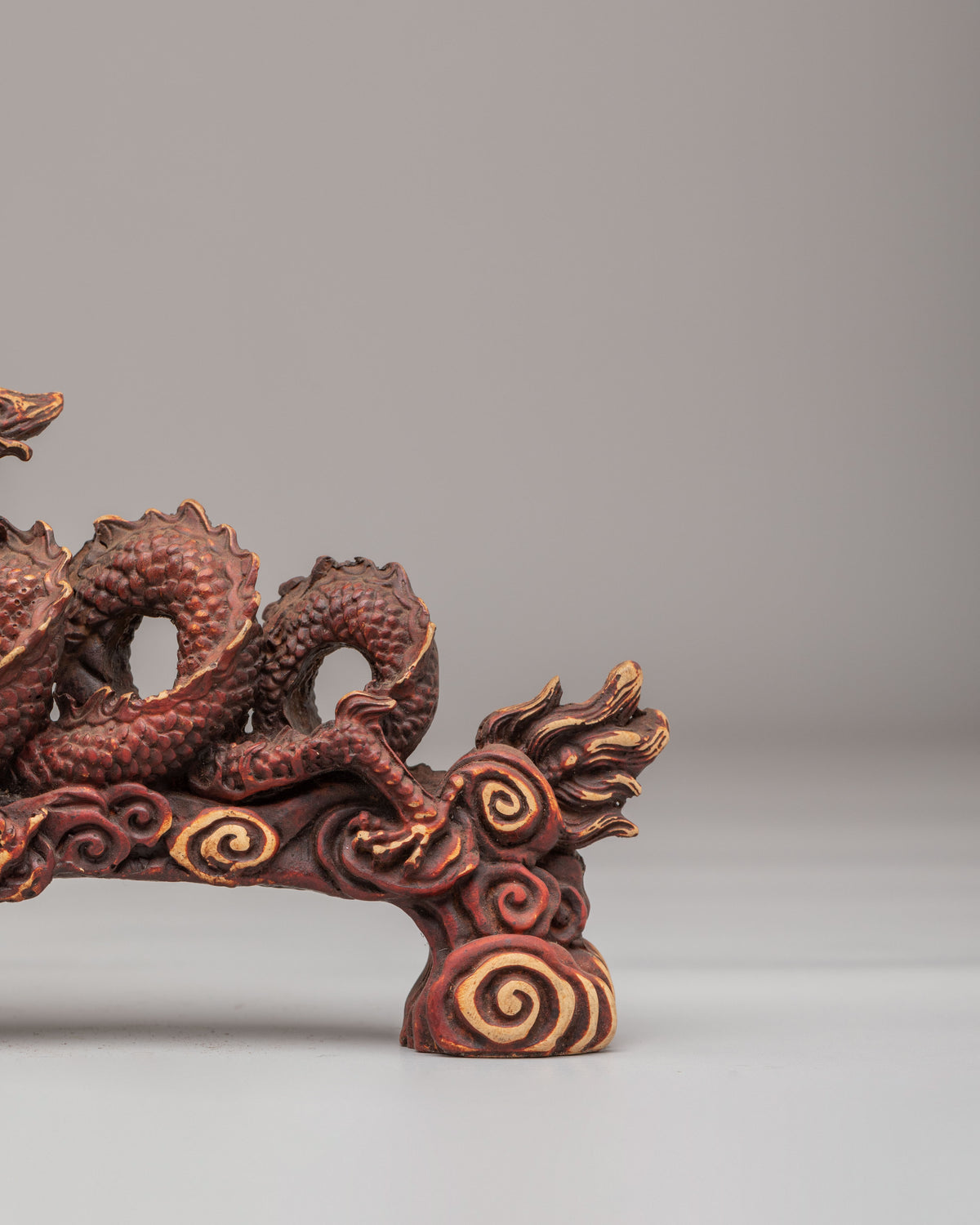 Himalayan Decorative Dragon Artwork | Yak Bone Powder Sculpture