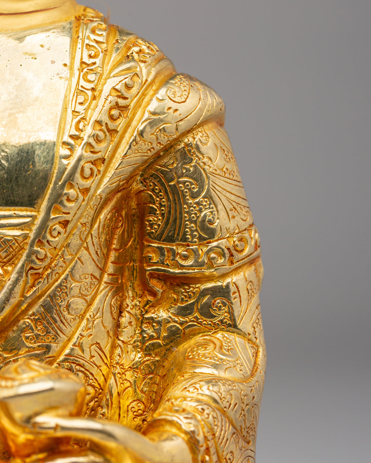 Tibetan Namo Shakyamuni Buddha Statue | Spiritual Home Decor