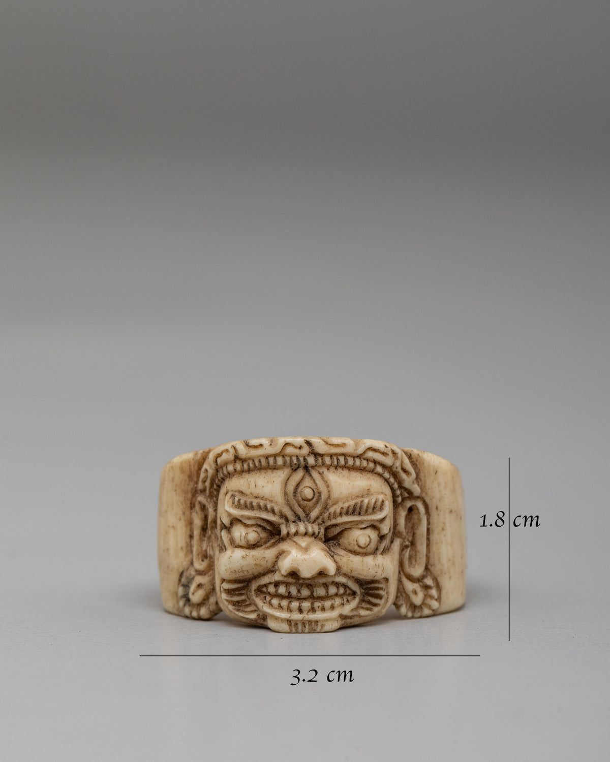 Tibetan Skull Ring | Artisan Symbolic Band