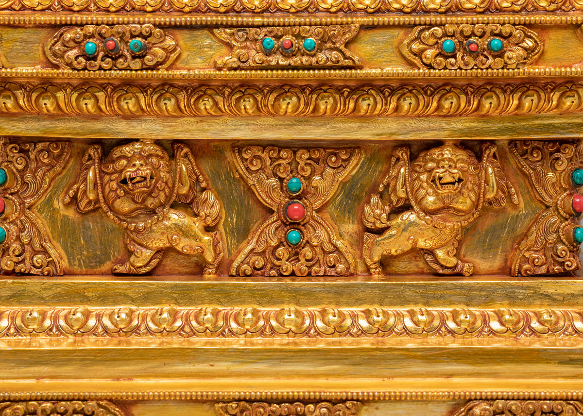 Traditional Buddhist Enlightenment Stupa | Handmade Sacred Buddhist Artwork