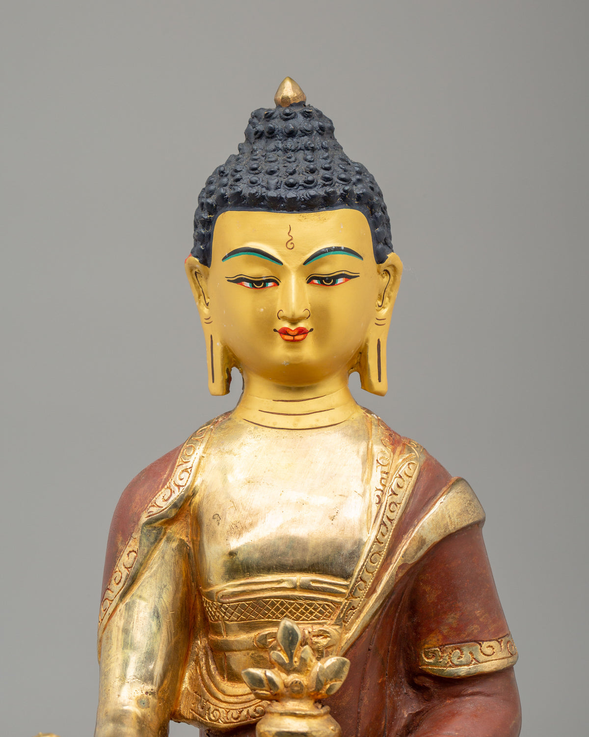 Bhaisajyaguru Buddhist Statue | Traditional Spiritual Home Decor